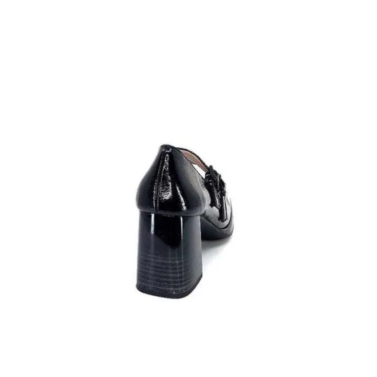 Hispanitas Hi232922 Monaco Cuir Vernis Noir*Femme Escarpins