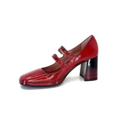 Hispanitas Hi232922 Monaco Cuir Vernis Rouge*Femme Escarpins