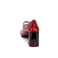 Hispanitas Hi232922 Monaco Cuir Vernis Rouge*Femme Escarpins