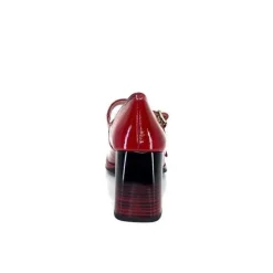 Hispanitas Hi232922 Monaco Cuir Vernis Rouge*Femme Escarpins