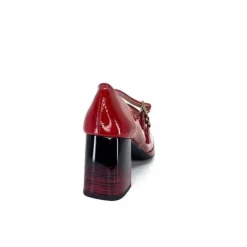 Hispanitas Hi232922 Monaco Cuir Vernis Rouge*Femme Escarpins