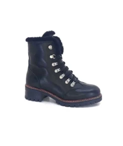 gemilli sarl Hooper Shoes Albe Cuir Noir*Femme Fourrées