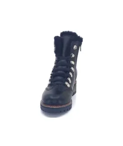 gemilli sarl Hooper Shoes Albe Cuir Noir*Femme Fourrées
