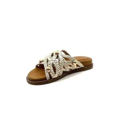 Inuovo 398008 Cuir Or*Femme Mules
