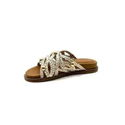 Inuovo 398008 Cuir Or*Femme Mules
