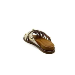 Inuovo 398008 Cuir Or*Femme Mules