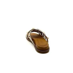 Inuovo 398008 Cuir Or*Femme Mules