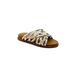 Inuovo 398008 Cuir Or*Femme Mules