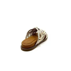 Inuovo 398008 Cuir Or*Femme Mules