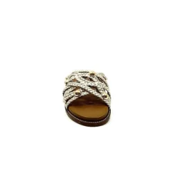 Inuovo 398008 Cuir Or*Femme Mules
