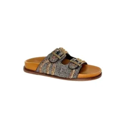 Inuovo 397014 Perle Or Argent Noir*Femme Mules