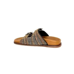 Inuovo 397014 Perle Or Argent Noir*Femme Mules