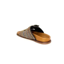 Inuovo 397014 Perle Or Argent Noir*Femme Mules