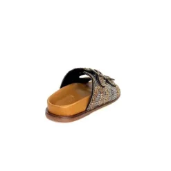 Inuovo 397014 Perle Or Argent Noir*Femme Mules