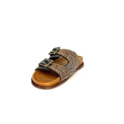 Inuovo 397014 Perle Or Argent Noir*Femme Mules