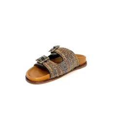 Inuovo 397014 Perle Or Argent Noir*Femme Mules