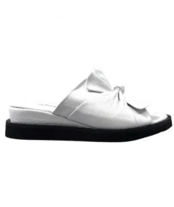 Ivoire-354 Ivoire 107 911 Cuir Blanc*Femme Mules
