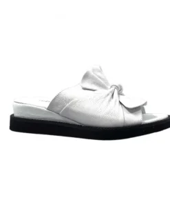 Ivoire-354 Ivoire 107 911 Cuir Blanc*Femme Mules