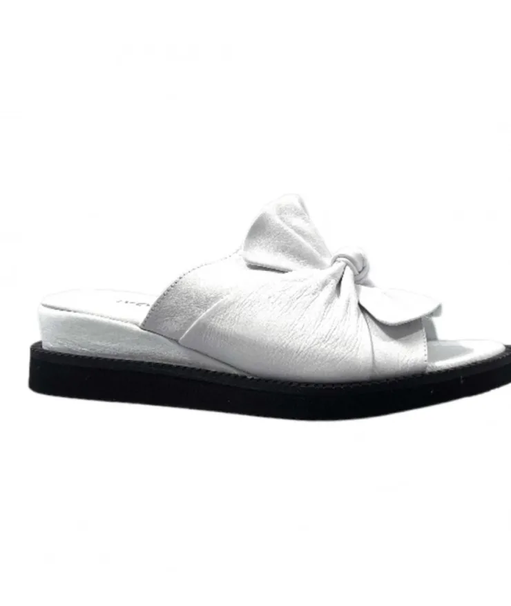 Ivoire-354 Ivoire 107 911 Cuir Blanc*Femme Mules