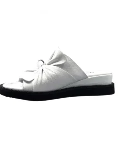 Ivoire-354 Ivoire 107 911 Cuir Blanc*Femme Mules
