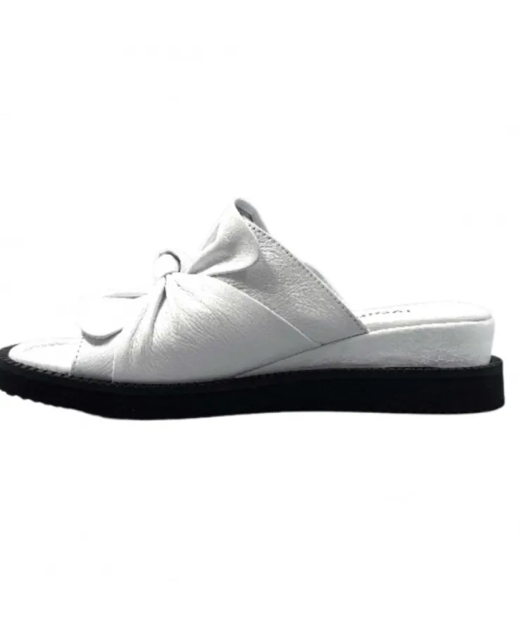 Ivoire-354 Ivoire 107 911 Cuir Blanc*Femme Mules