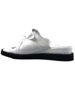 Ivoire-354 Ivoire 107 911 Cuir Blanc*Femme Mules