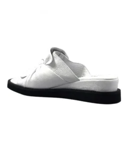 Ivoire-354 Ivoire 107 911 Cuir Blanc*Femme Mules
