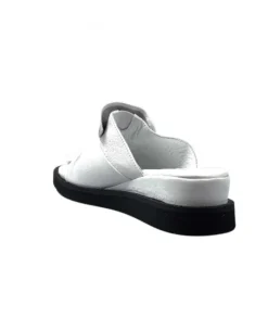 Ivoire-354 Ivoire 107 911 Cuir Blanc*Femme Mules