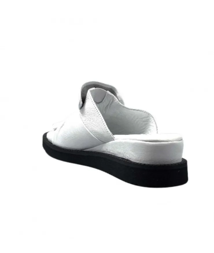 Ivoire-354 Ivoire 107 911 Cuir Blanc*Femme Mules