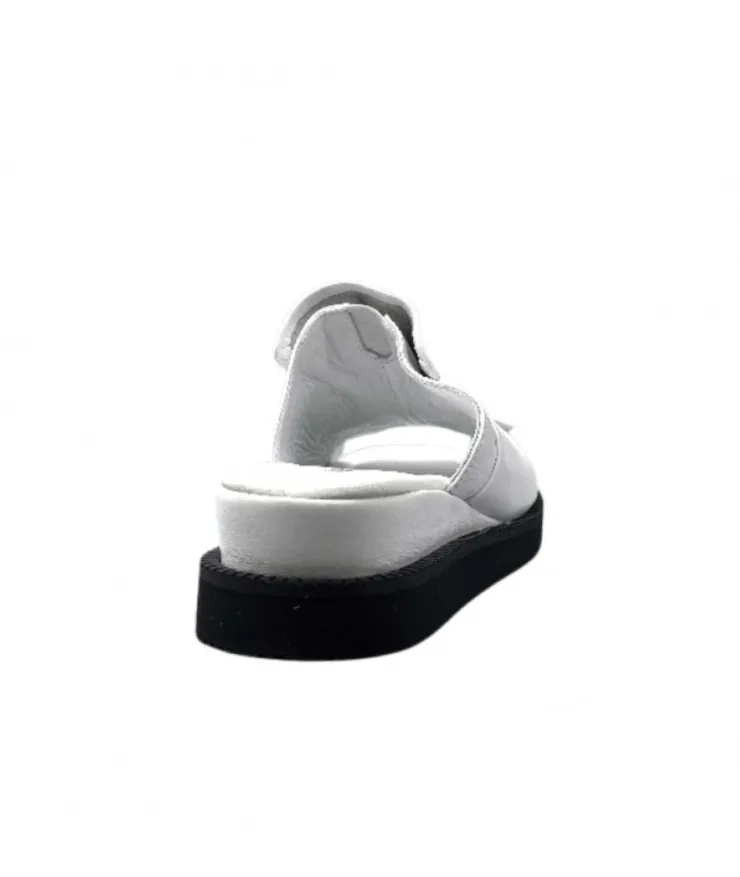 Ivoire-354 Ivoire 107 911 Cuir Blanc*Femme Mules