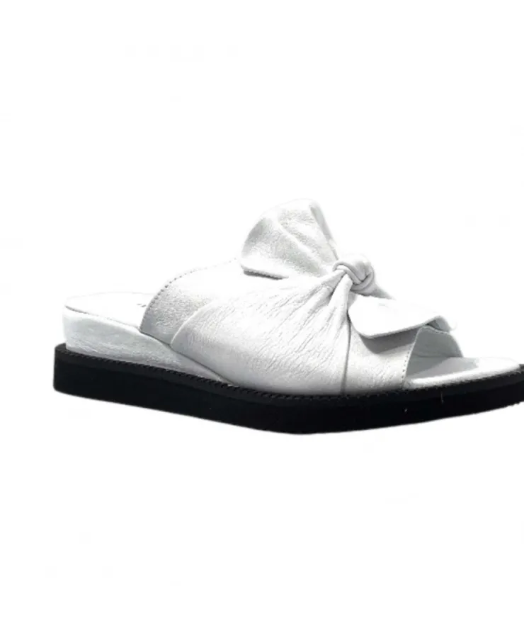 Ivoire-354 Ivoire 107 911 Cuir Blanc*Femme Mules