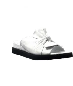 Ivoire-354 Ivoire 107 911 Cuir Blanc*Femme Mules
