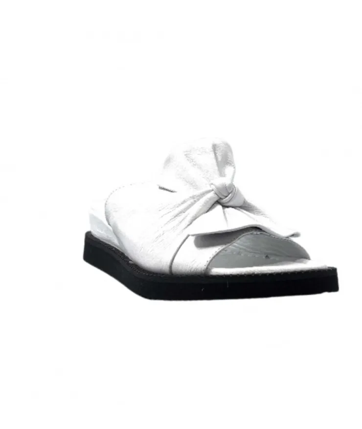 Ivoire-354 Ivoire 107 911 Cuir Blanc*Femme Mules