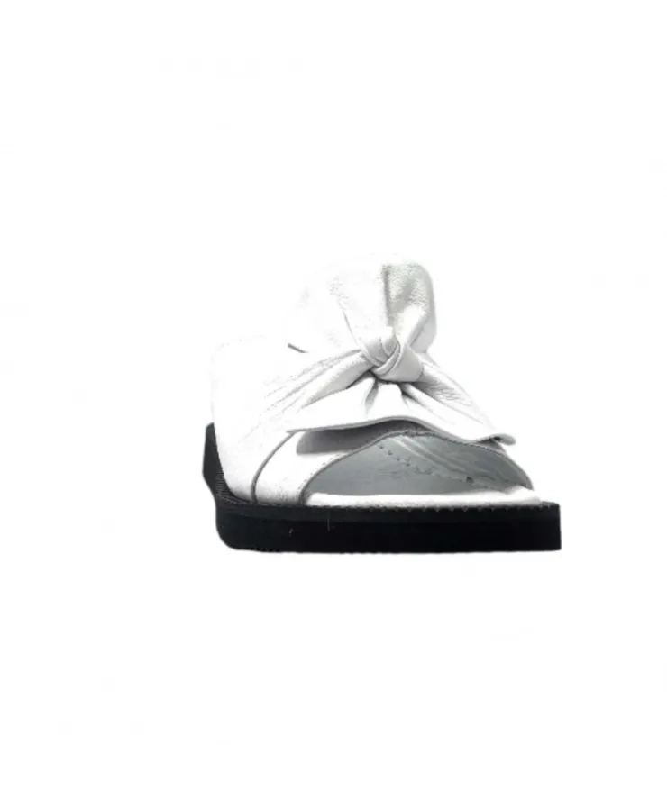 Ivoire-354 Ivoire 107 911 Cuir Blanc*Femme Mules