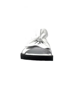 Ivoire-354 Ivoire 107 911 Cuir Blanc*Femme Mules
