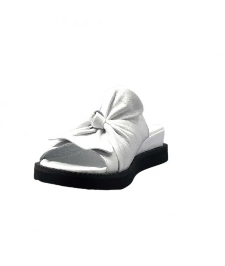 Ivoire-354 Ivoire 107 911 Cuir Blanc*Femme Mules