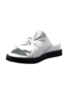 Ivoire-354 Ivoire 107 911 Cuir Blanc*Femme Mules