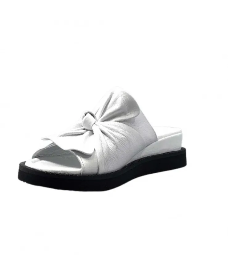 Ivoire-354 Ivoire 107 911 Cuir Blanc*Femme Mules