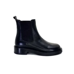 cashka / fatih ustundag Ivoire 4989 Alexis Cuir Noir*Femme Bottines