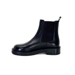 cashka / fatih ustundag Ivoire 4989 Alexis Cuir Noir*Femme Bottines