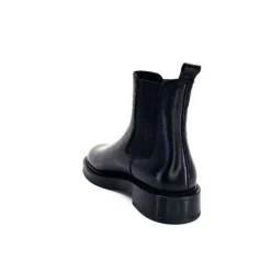 cashka / fatih ustundag Ivoire 4989 Alexis Cuir Noir*Femme Bottines