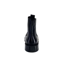 cashka / fatih ustundag Ivoire 4989 Alexis Cuir Noir*Femme Bottines