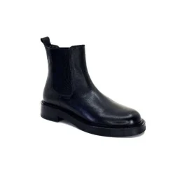 cashka / fatih ustundag Ivoire 4989 Alexis Cuir Noir*Femme Bottines