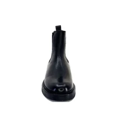 cashka / fatih ustundag Ivoire 4989 Alexis Cuir Noir*Femme Bottines