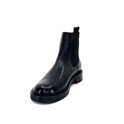 cashka / fatih ustundag Ivoire 4989 Alexis Cuir Noir*Femme Bottines