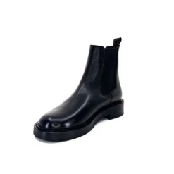 cashka / fatih ustundag Ivoire 4989 Alexis Cuir Noir*Femme Bottines