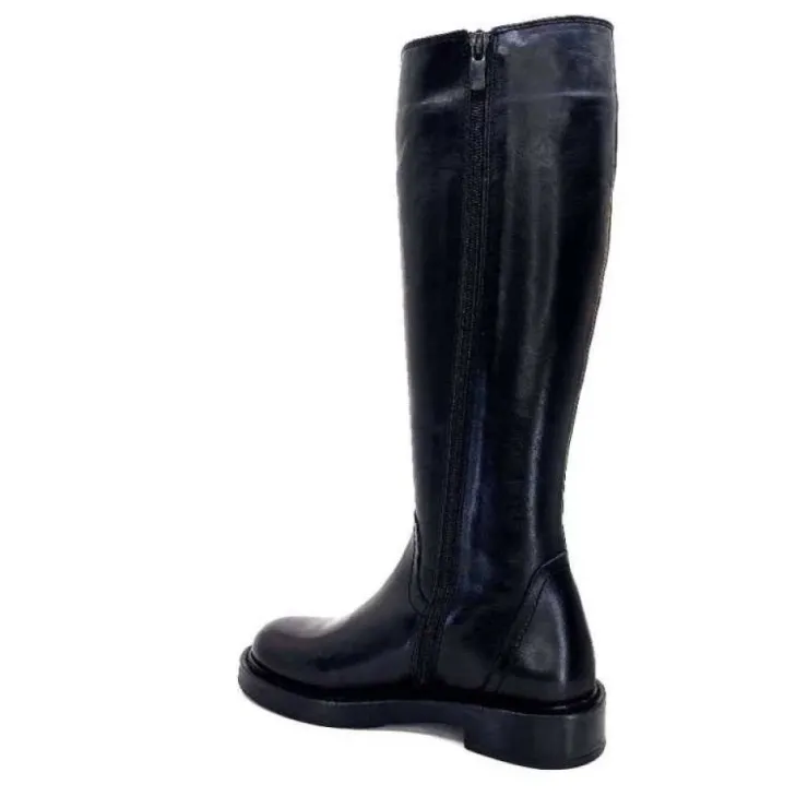 cashka / fatih ustundag Ivoire 5276 Alexis Cuir Noir*Femme Bottes