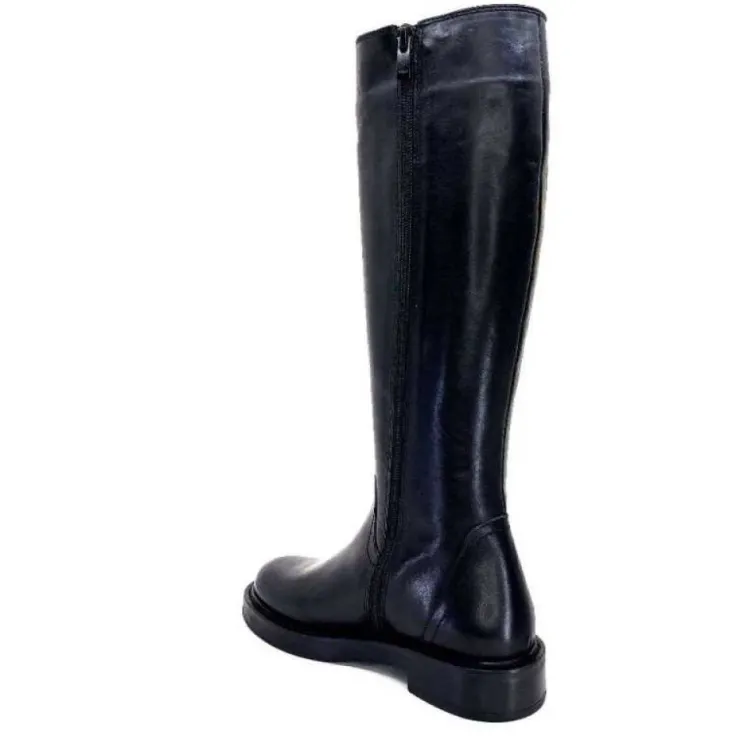 cashka / fatih ustundag Ivoire 5276 Alexis Cuir Noir*Femme Bottes