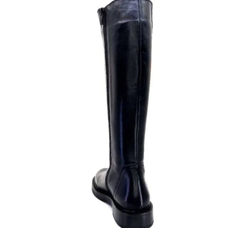 cashka / fatih ustundag Ivoire 5276 Alexis Cuir Noir*Femme Bottes