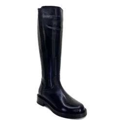 cashka / fatih ustundag Ivoire 5276 Alexis Cuir Noir*Femme Bottes